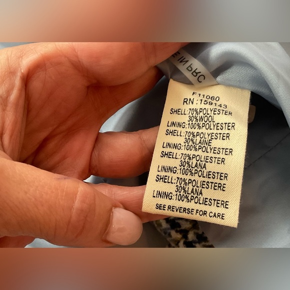 🛑🛑🛑WOOL BLEND COAT - Picture 10 of 11